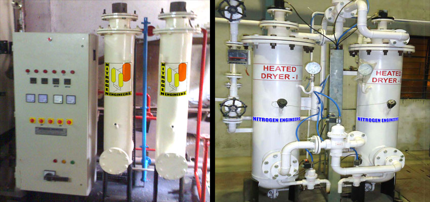 Heated air dryers